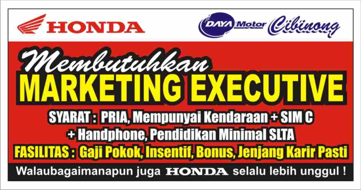 Marketing Trainee Motor Honda