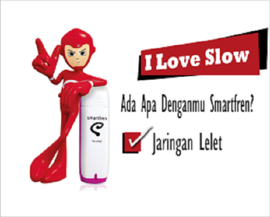 Smartfre Ngadat Lagi! Smartfren: I Love Slow -__-