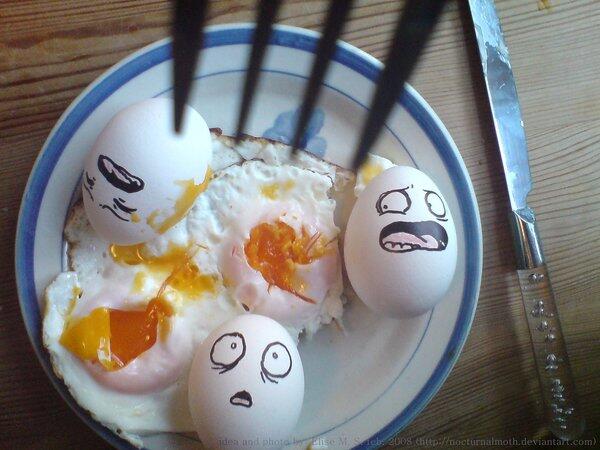 &#91;Pic&#93; Ada juga Telur yang bisa Berexpresi..