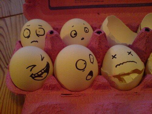&#91;Pic&#93; Ada juga Telur yang bisa Berexpresi..