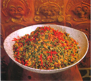 Lawar,Makanan Khas Bali 
