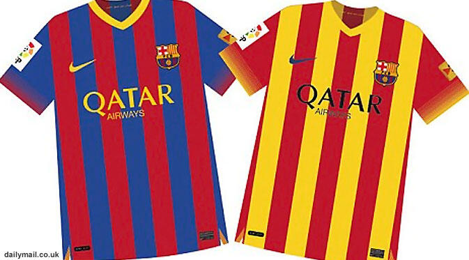 BARCA,Inilah Bocoran Jersey Barcelona Musim Depan