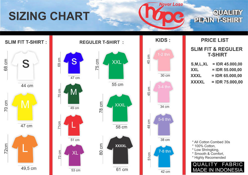 KAOS POLOS KEREN BAHAN GIORDANO HOPE CLOTHING