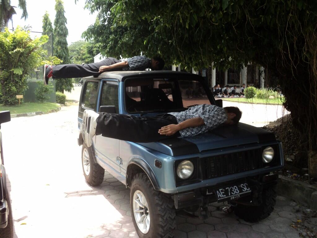 Ini nih FOTO-FOTO planking yang unik &#91;ngakak inside&#93; #lol