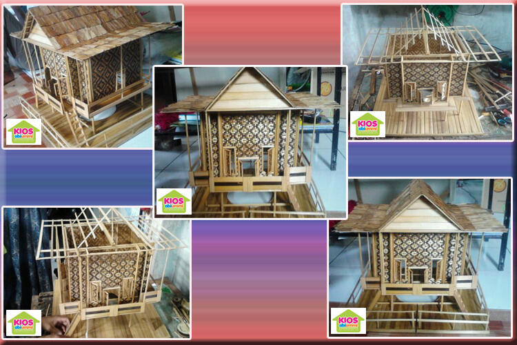Harga Miniatur Rumah Adat Toraja  Rumah Oliv