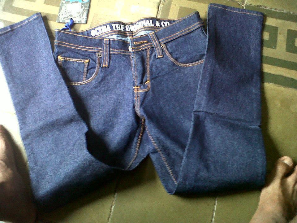 JUAL CELANA JEANS MEREK OCTHA(PRIBADI).OR DISTRO