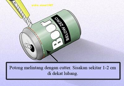 (Tips Keren) Penguat Signal Wifi dari Kaleng Soft Drink 