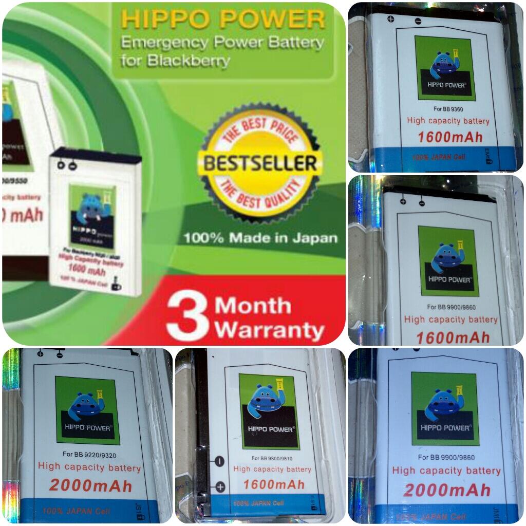 Powerbank & Battere Hippo alltipe, DSBC untuk 9330, dan BMC (RESELLER MASUK gak rugi)