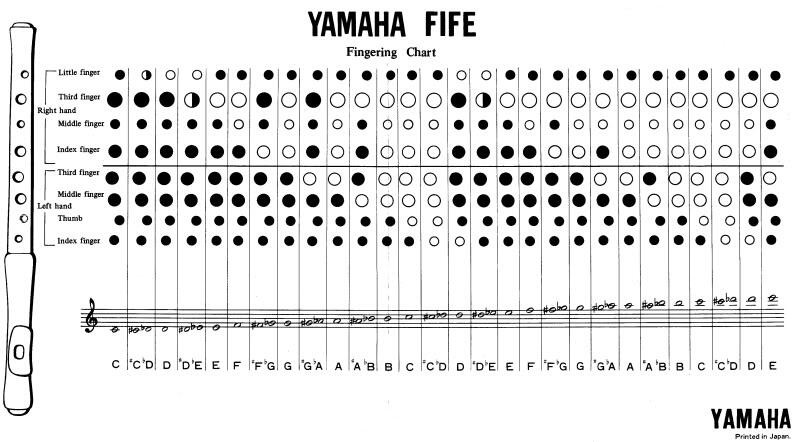 Yamaha Fife YRF-21 - An Introductory Course to Playing The Flute