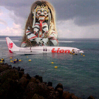 penyebab lion air kecelakan di bali