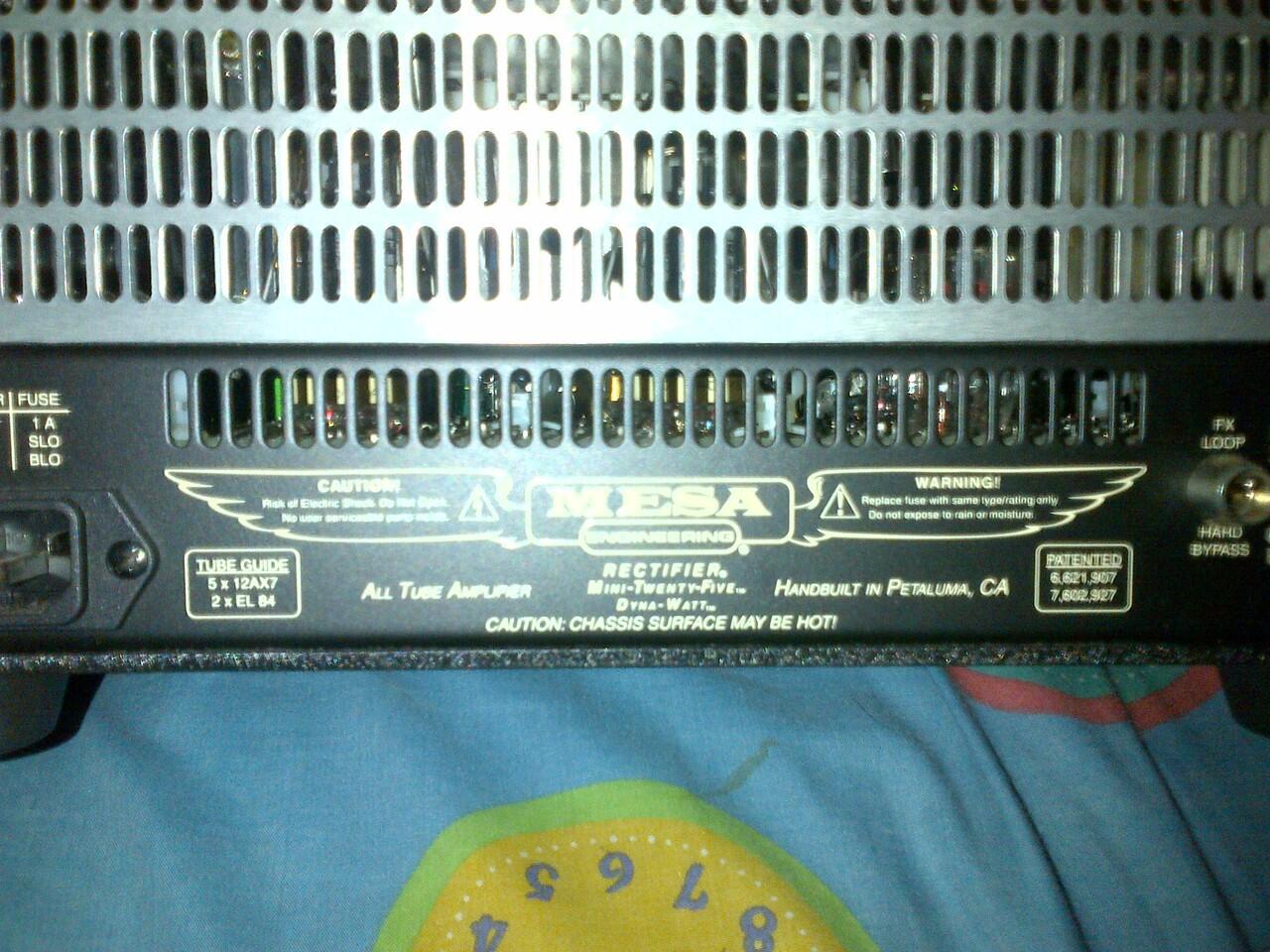 BRAND NEW MESA MINI RECTIFIER 25 WATT, 110 V0LT USA HANDMADE
