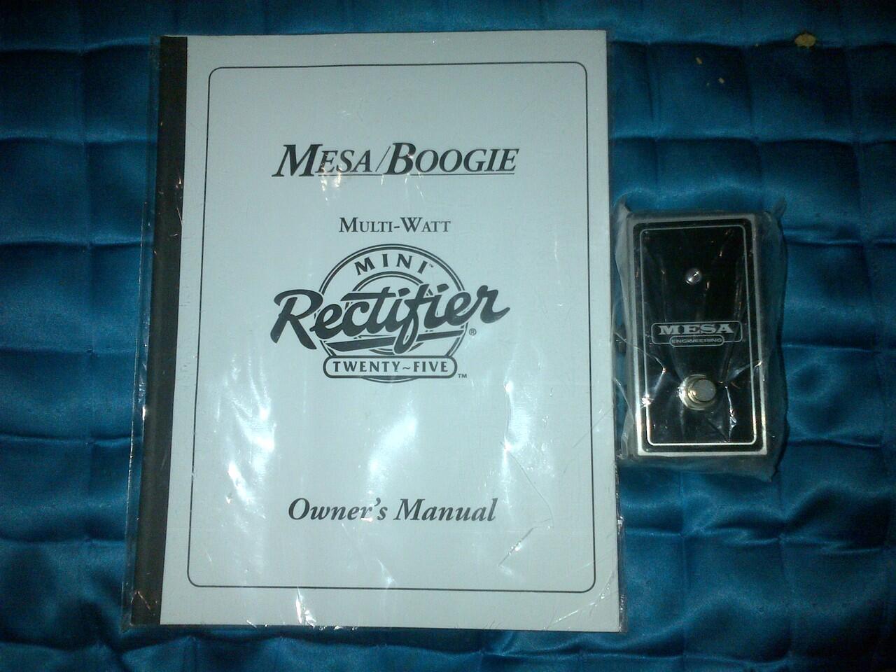 BRAND NEW MESA MINI RECTIFIER 25 WATT, 110 V0LT USA HANDMADE