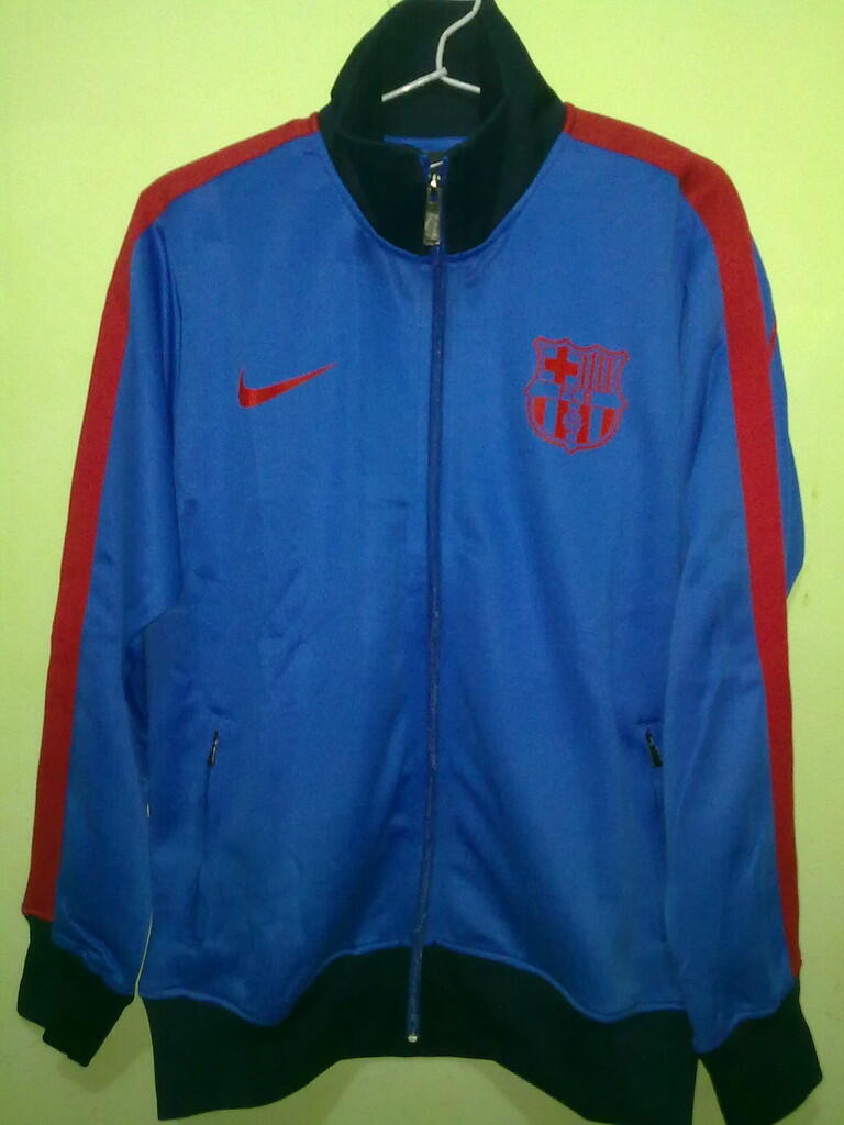 Jacket Grade Ori BARCELONA BLUE LIST RED