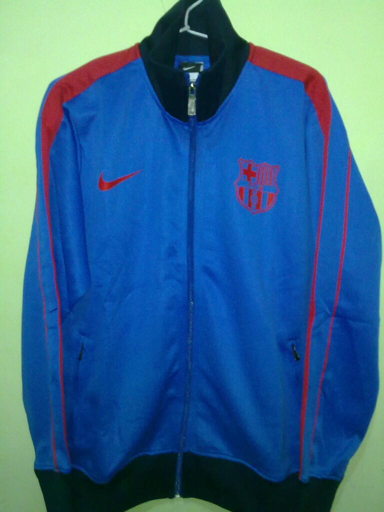 Jacket Grade Ori BARCELONA BLUE LIST RED