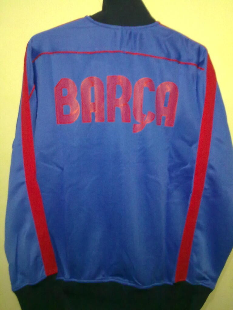 Jacket Grade Ori BARCELONA BLUE LIST RED