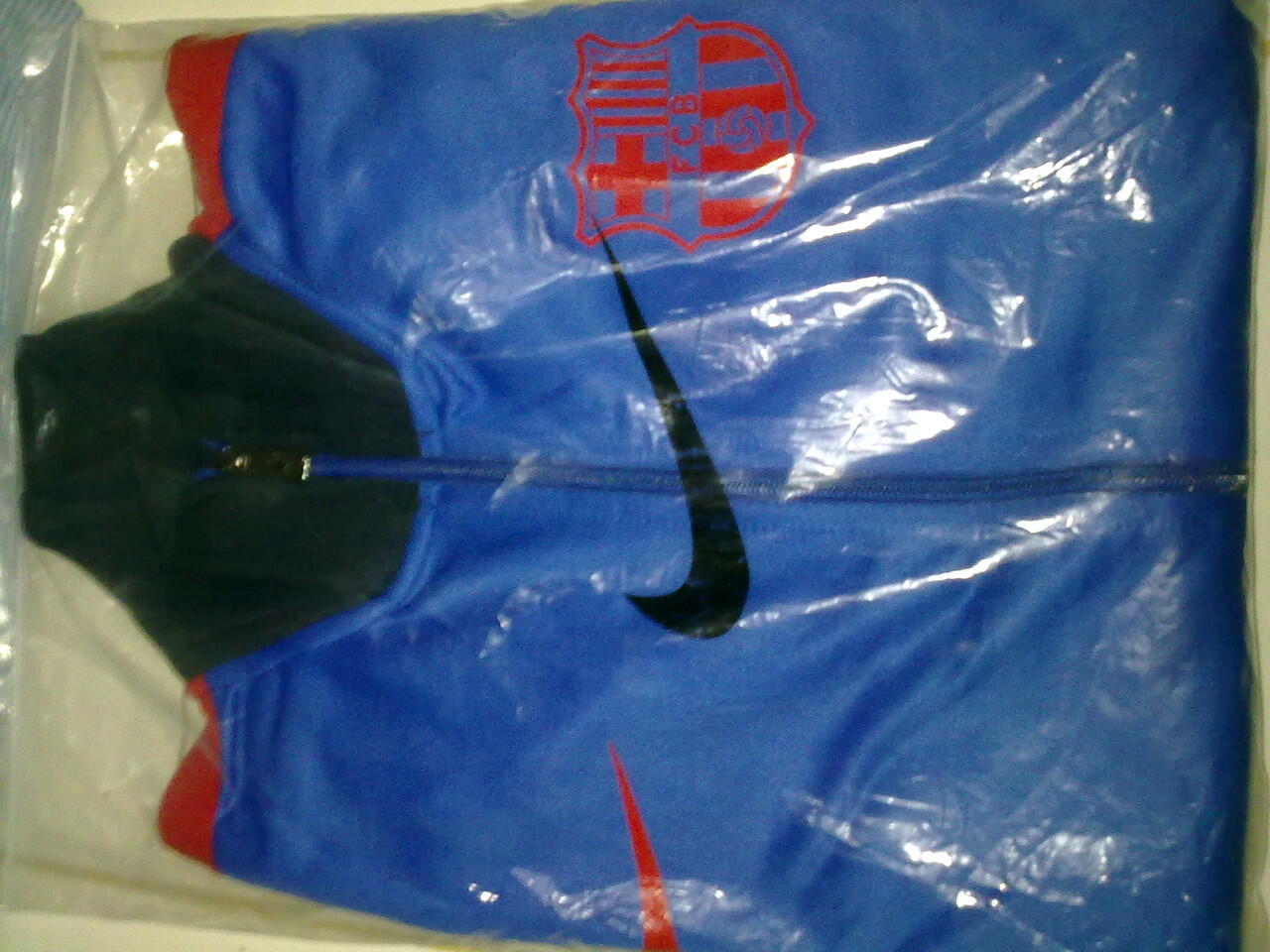 Jacket Grade Ori BARCELONA BLUE LIST RED