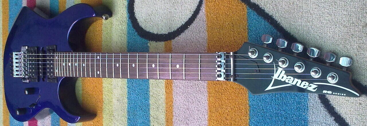 Guitar Ibanez RG 270/blue Made in : Korea