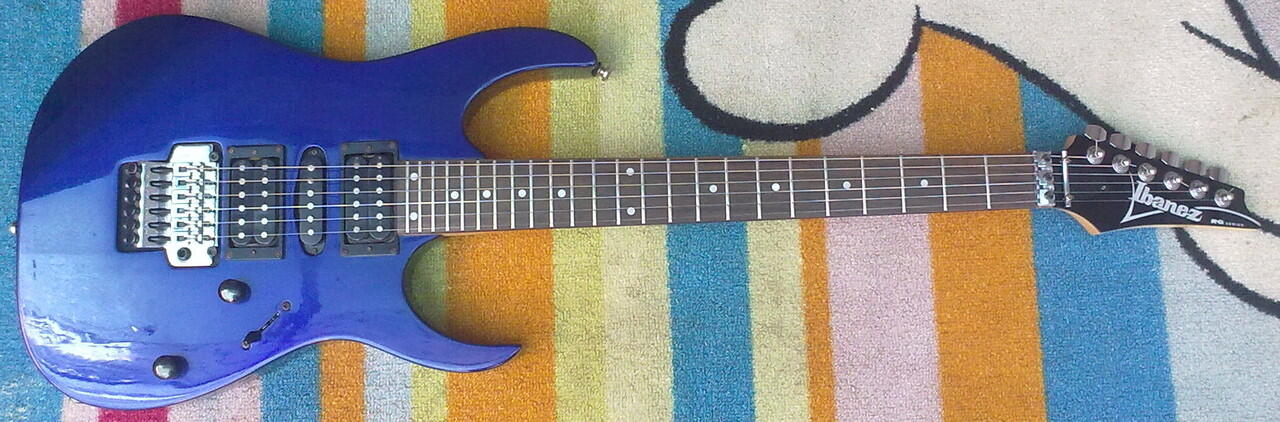 Guitar Ibanez RG 270/blue Made in : Korea
