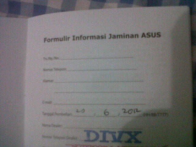 DIJUAL ASUS TRANSFORMER TF-101 + Docking