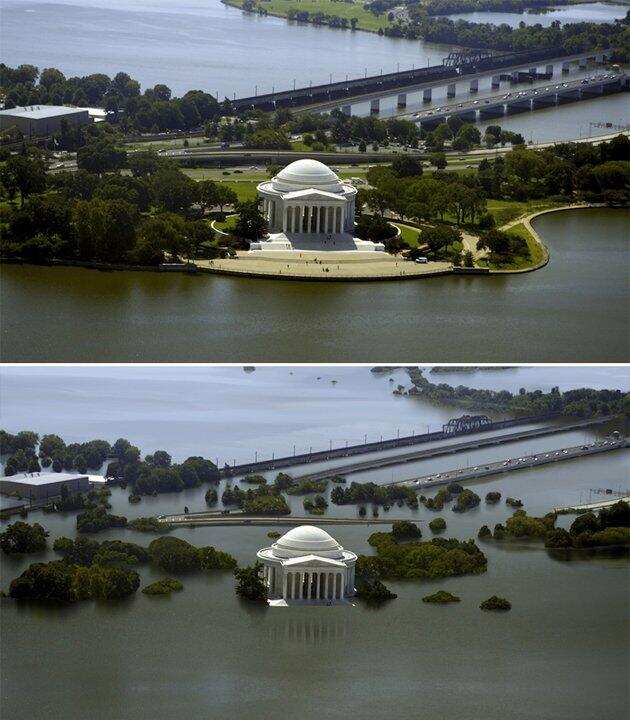 Kota-Kota di Amerika Serikat saat terbenam air &#91;+PICTURE&#93;