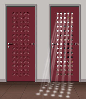 10 desain pintu terunik dan terkeren