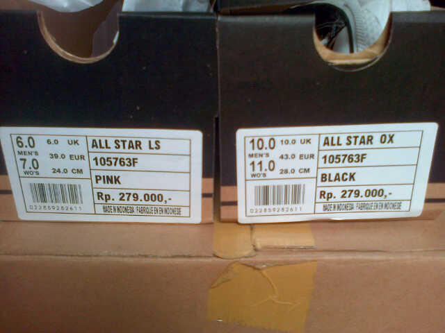 WTS CONVERSE ALL TYPE | 99% Like Ori + box ori - TERMURAH SEKASKUS - DROPSHIP RESEL W
