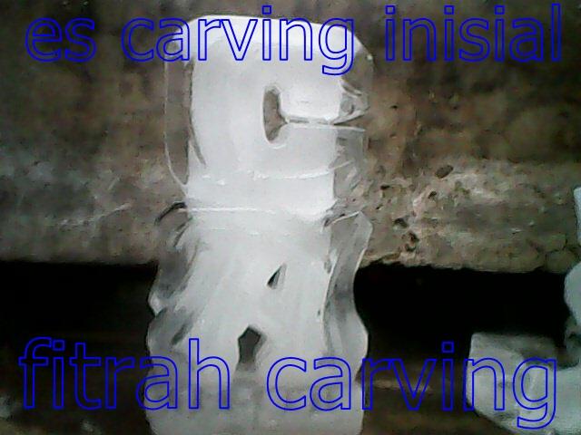 ES CARVING ATAU UKIRAN ES