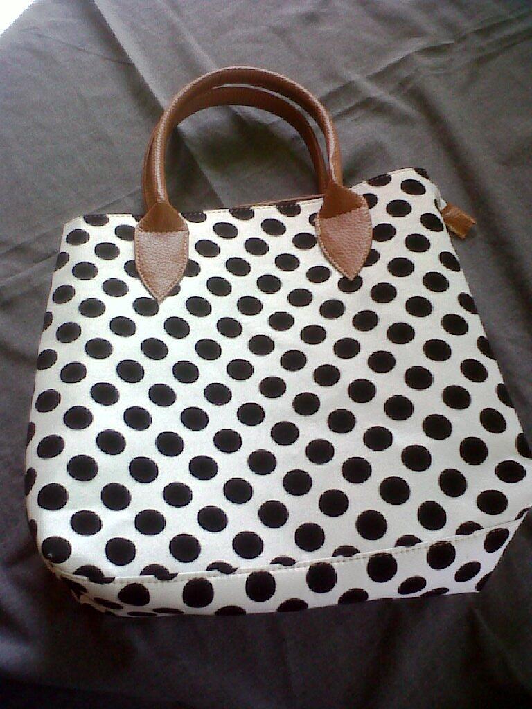 Tas Leopard, Polkadot, Abstrak