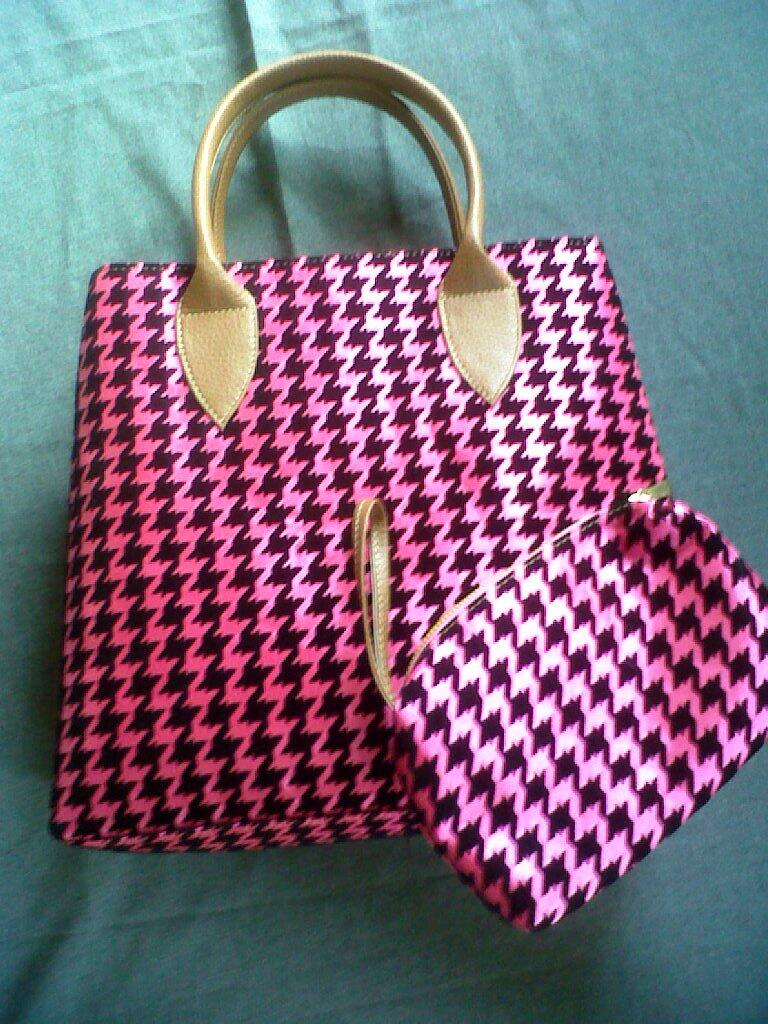Tas Leopard, Polkadot, Abstrak