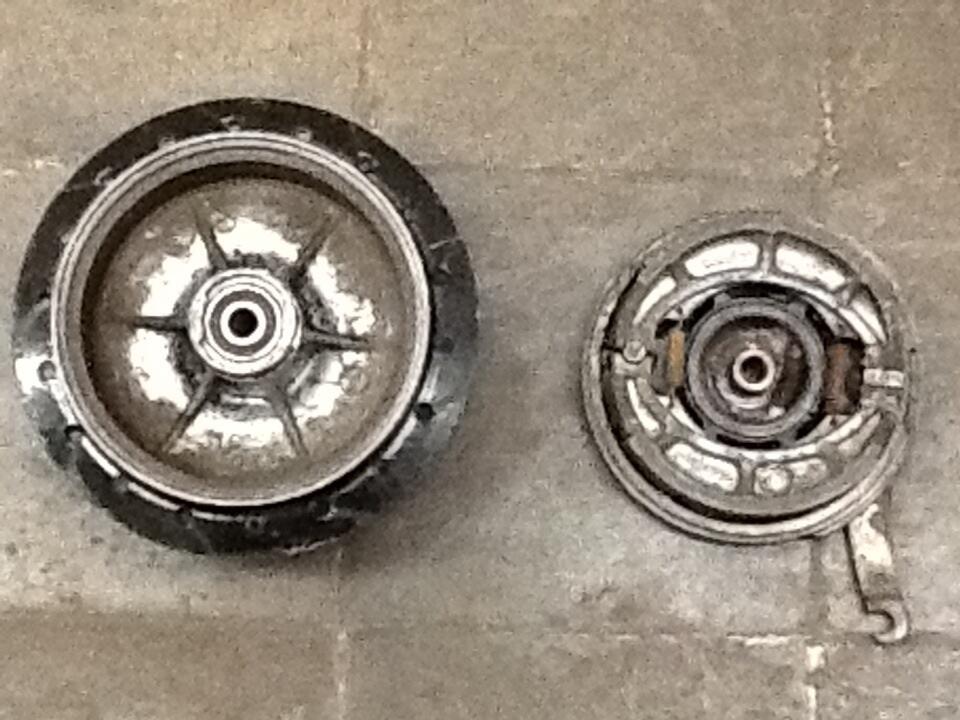 Parts SUZUKI TS125 2nd (teromol depan, headlamp)