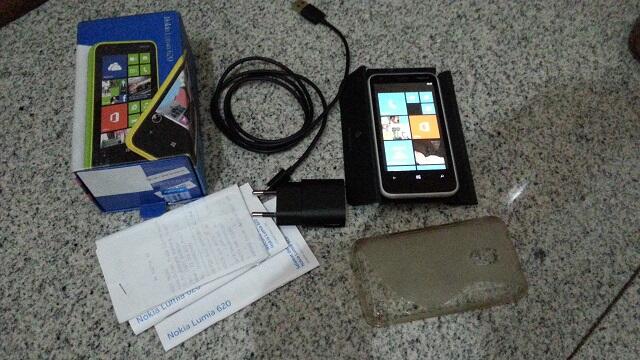 nokia lumia 620 white mulus 99%