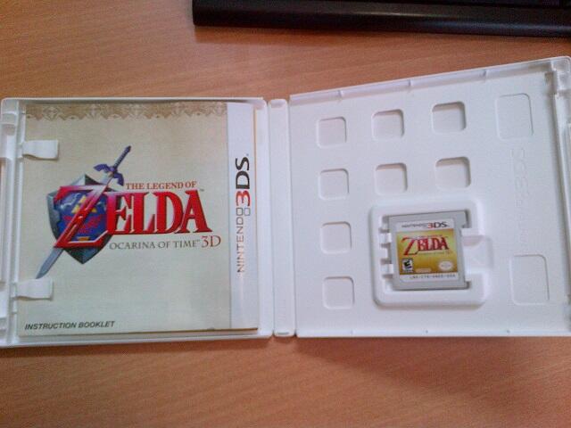 DIJUAL kaset catridge Games Nintendo 3DS seken like new: ZELDA, MARIOKART, KID ICARUS