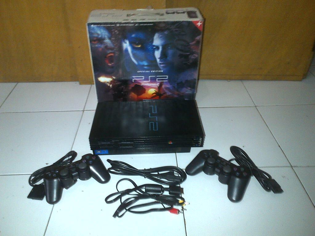 PS2 HD 80GB NA (komplit mulus)