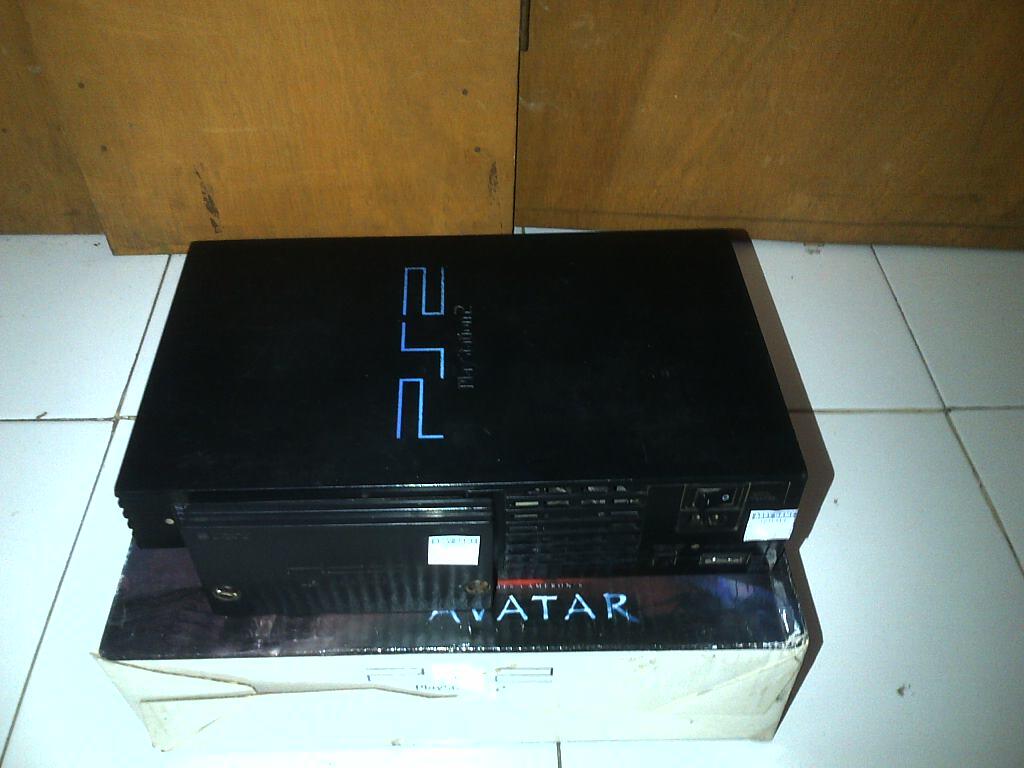 PS2 HD 80GB NA (komplit mulus)