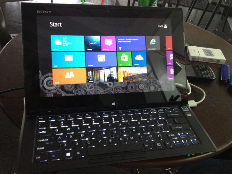 Terjual Sony Vaio Duo second baru seminggu  KASKUS