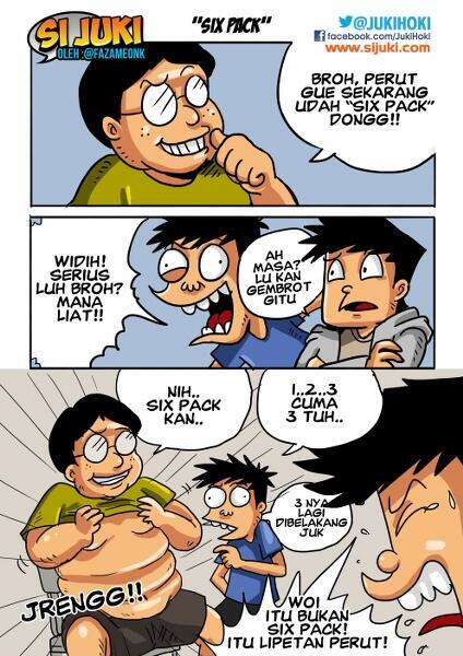 Gan, nih komik bikin ane ngakak ampe terkencing-kencing wkwkw