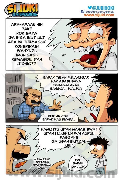 Gan, nih komik bikin ane ngakak ampe terkencing-kencing wkwkw