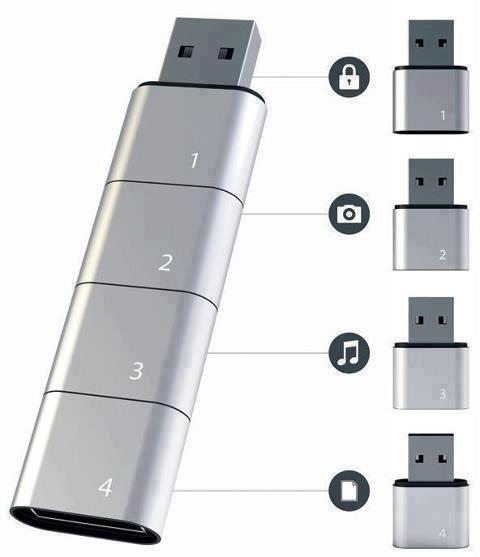 USB 4 in 1