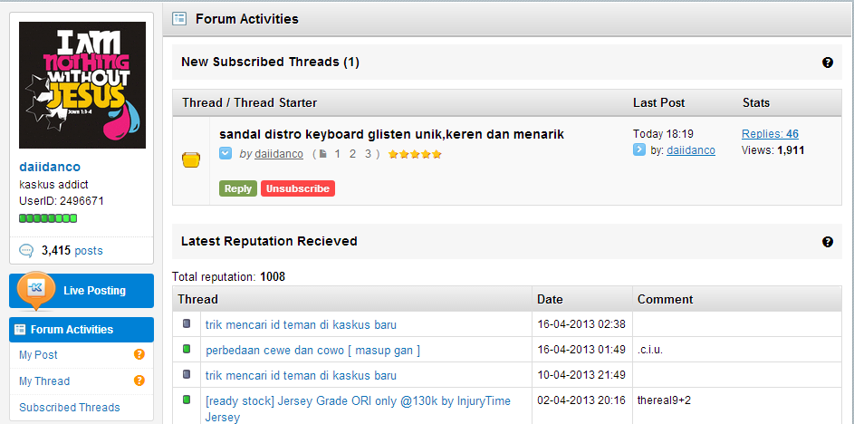 trik mencari id teman di kaskus baru