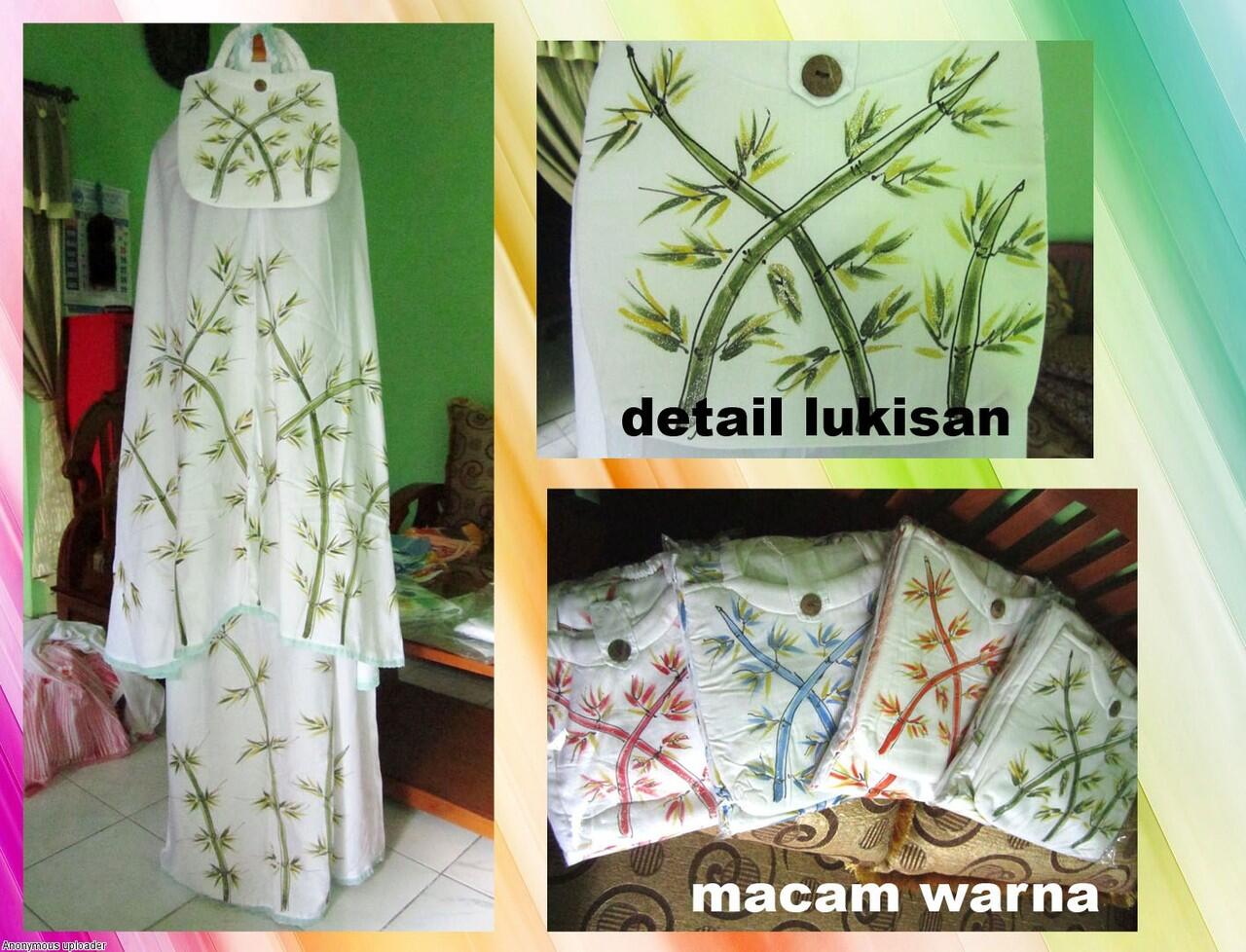 Mukena Lukis Asli SOLO (harga grosir - paling murah)