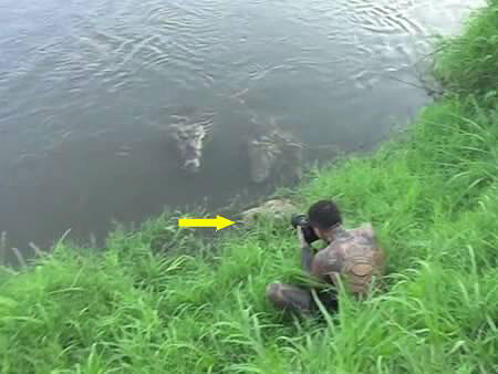 10 Foto Seram Yang Diambil Penuh Risiko