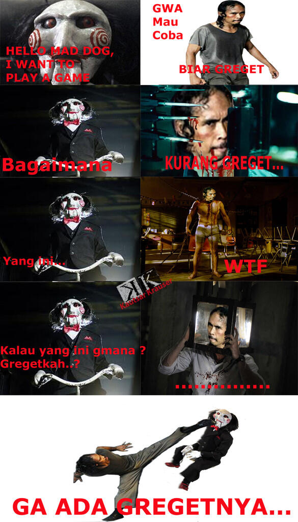 Meme Mad dog Greget (the raid)