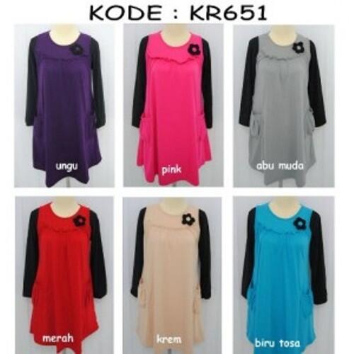 Terjual Toko baju online murah  jual dress spandek karina 