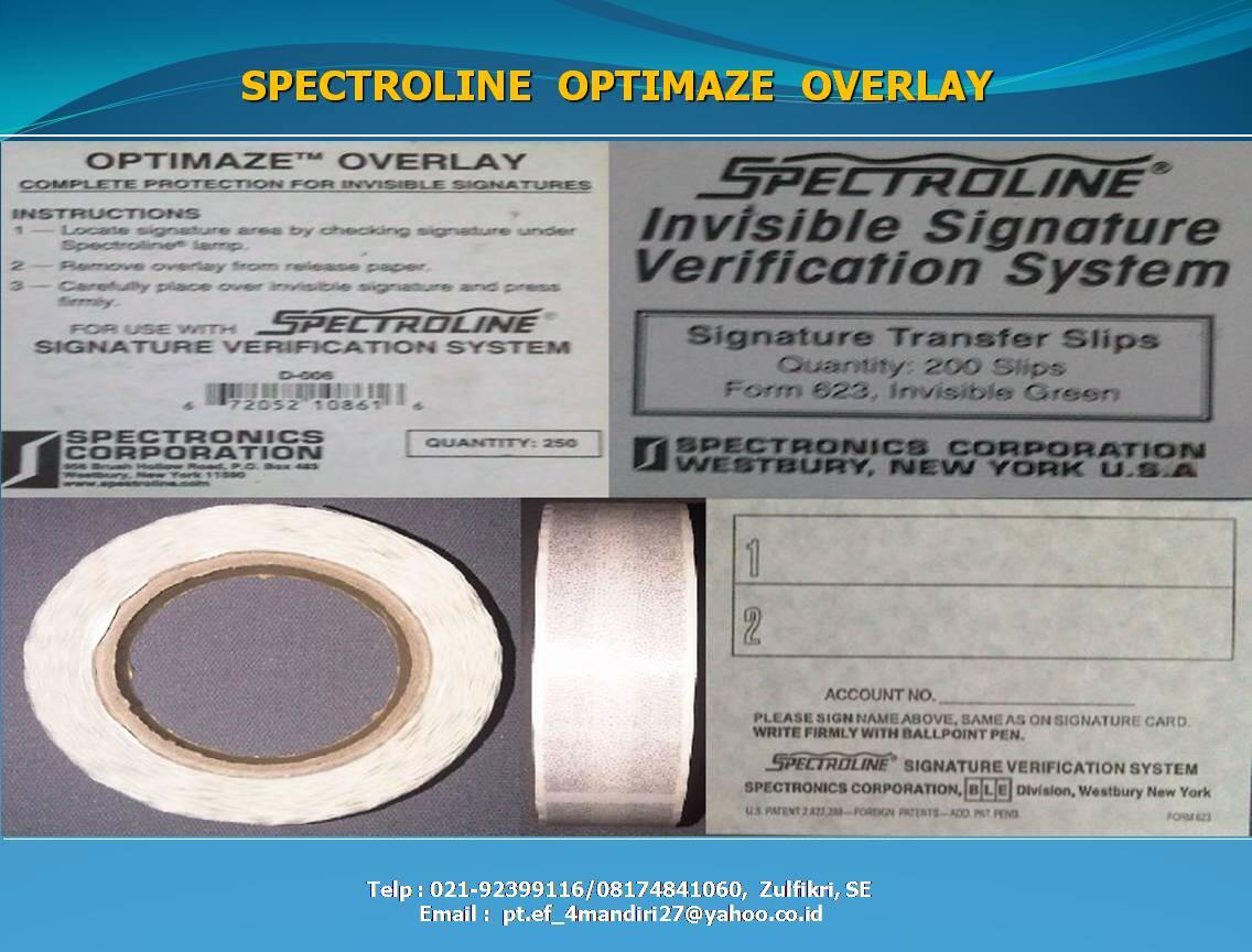 Spectroline overlay