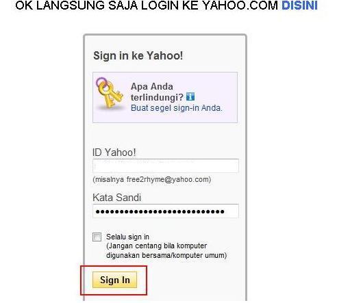 Tips Memproteksi Akun Yahoo Mail Anda