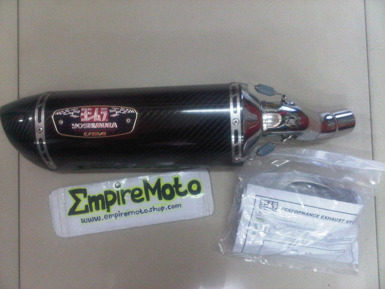 Knalpot Yoshimura USA R77 Slip on Ninja 250 FI