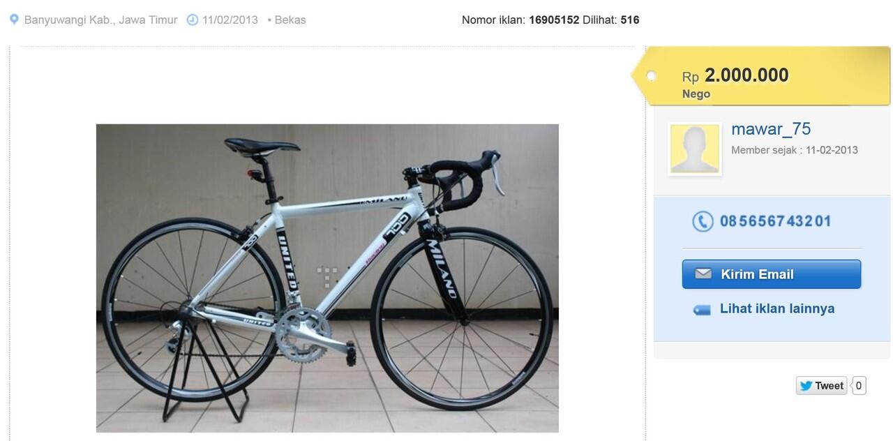 hati 2 gan banyak penipu di tokobagus sepeda