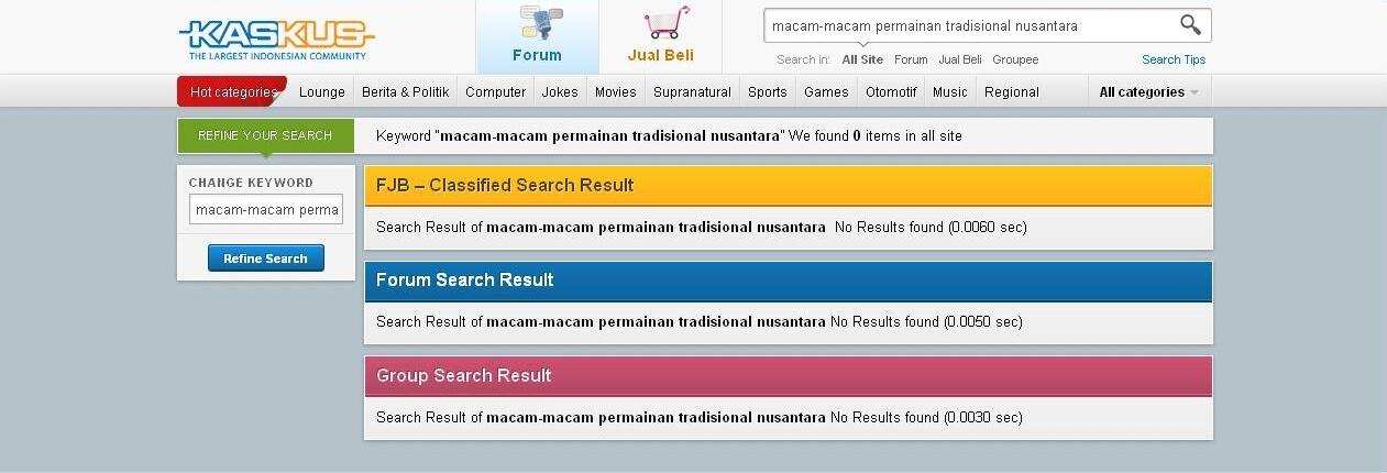 Macam-macam permainan tradisional nusantara