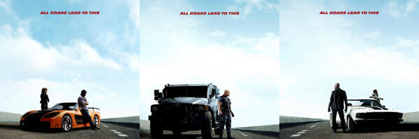 Fast and Furious 6 Rilis 3 Poster Karakter dan Mobil Baru