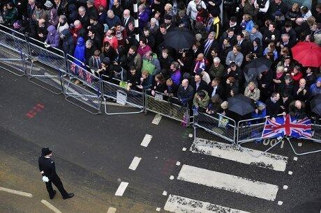 Prosesi Pemakaman Margaret Thatcher